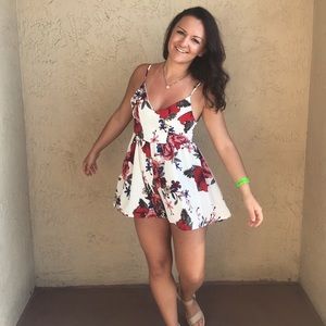 Flowery romper